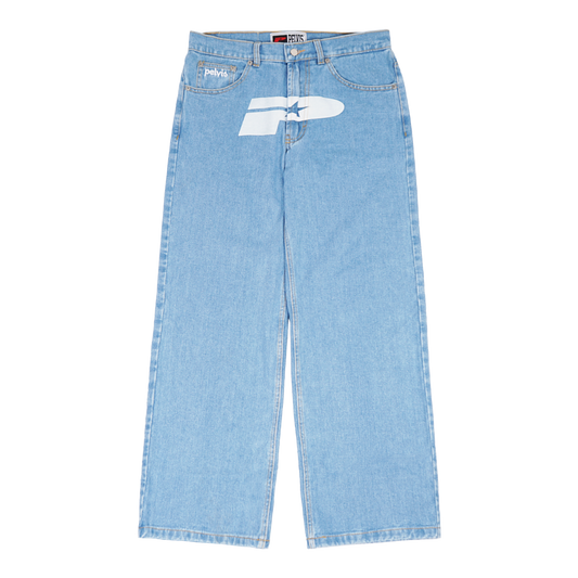 CASA DENIM JEANS (WASHED BLUE)