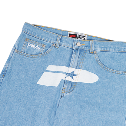 CASA DENIM JEANS (WASHED BLUE)