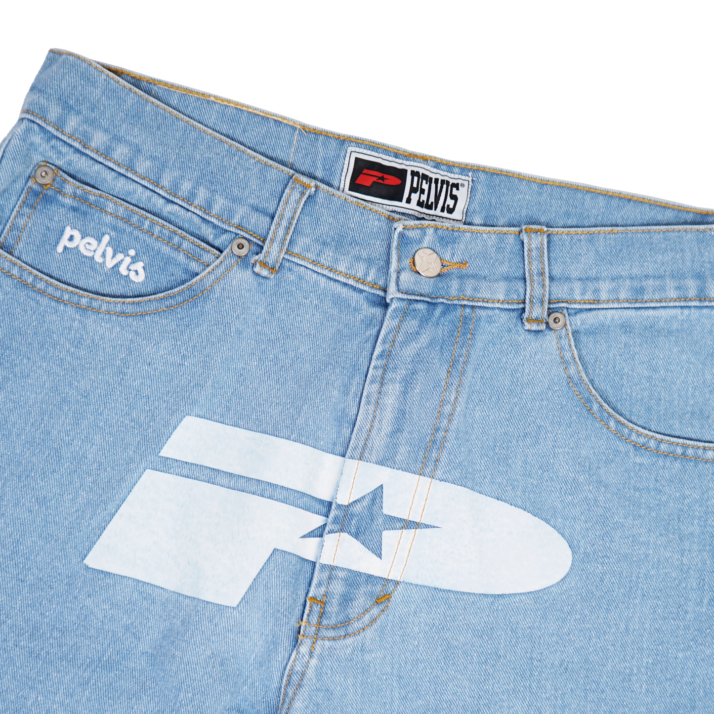 CASA JORT DENIM JEANS (WASHED BLUE)